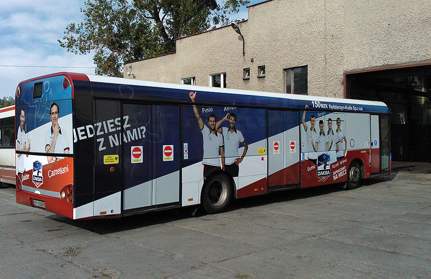 Reklama na  autobusach